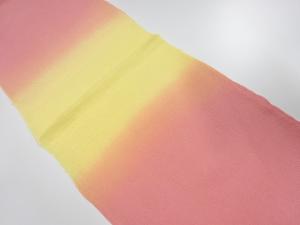 未使用品　正絹　縮緬地　帯揚げ